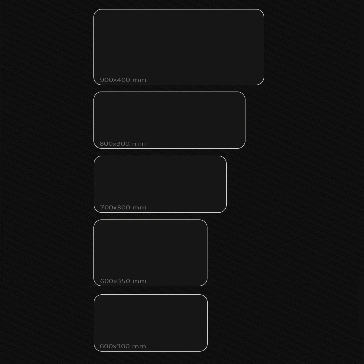 XXL Gaming Mouse Pad – Black & White Aesthetic Extended Desk Mat