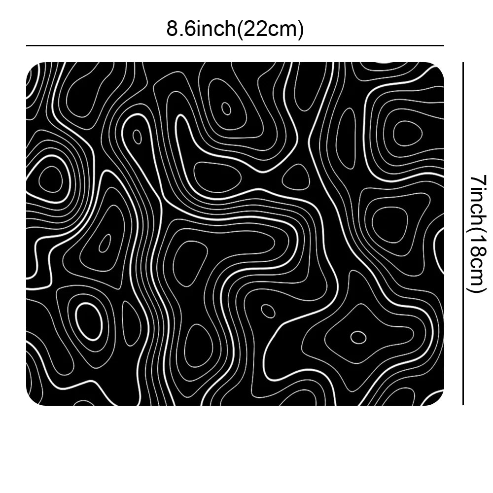Large Extended Mouse Pad – Non-Slip Rubber Stitched Edge Desk Mat