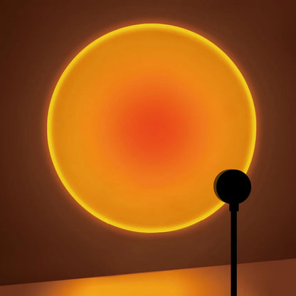 Sunset Projection Lamp LED Atmosphere Light Bedroom Living Room USB Indoor Lighting Home Decor