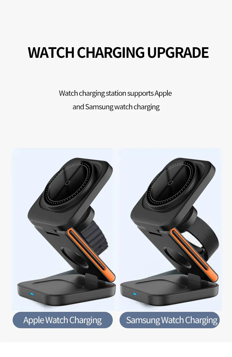 3-in-1 Foldable Charging Station