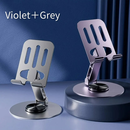 360° Rotating Aluminium Phone Stand Desk Accessories Foldable Smartphone Holder Home Office