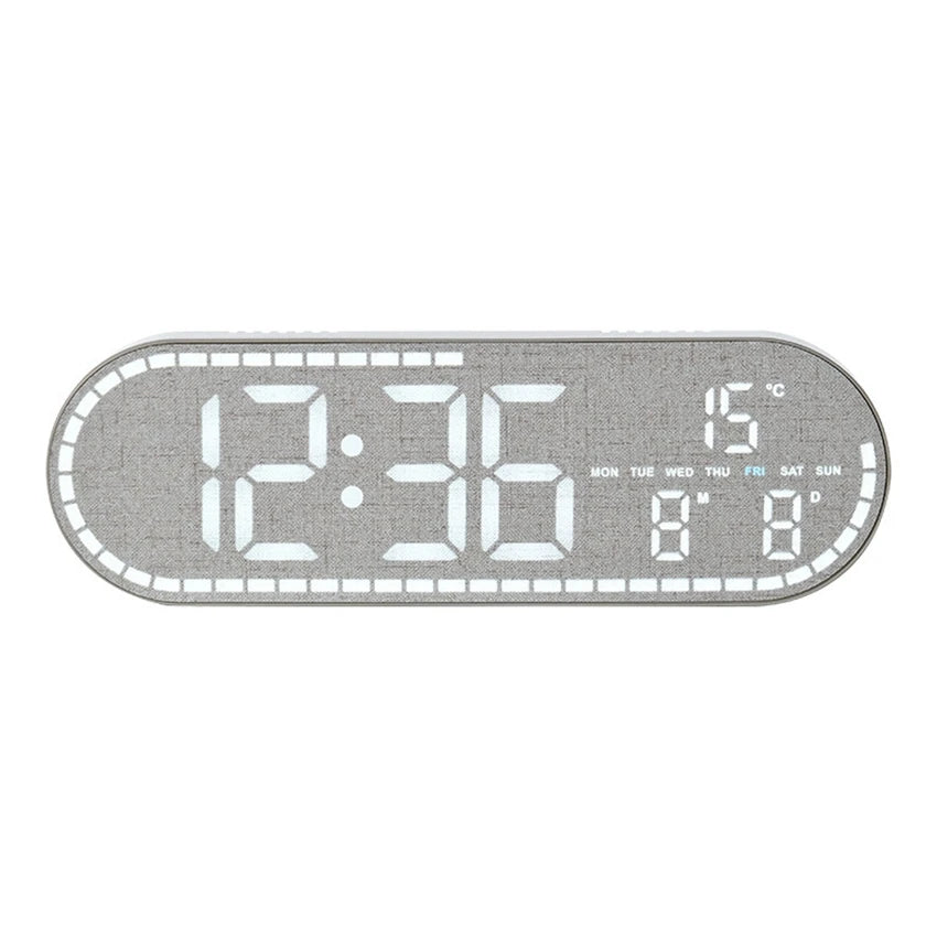 Large LED Digital Wall & Alarm Clock