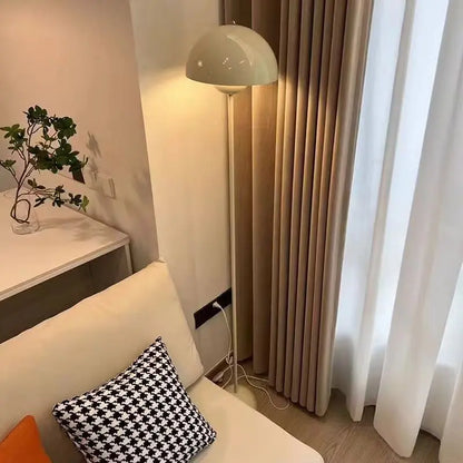 Retro Mushroom Floor Lamp Minimalist Standing Bedroom Living Room Corner Decor LED Modern Home