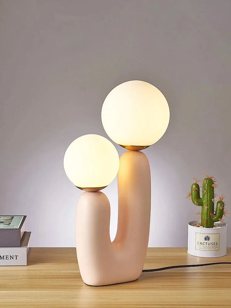 Nordic Art Glass Table Lamp