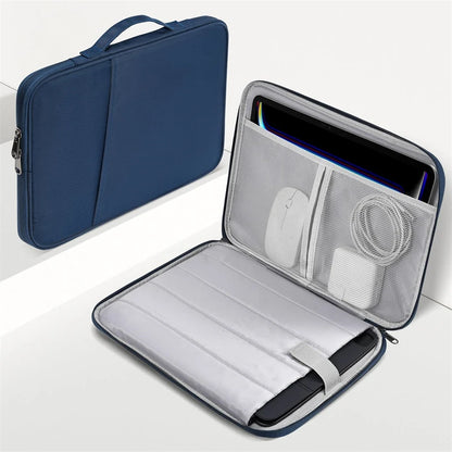 Shockproof Laptop Handle Bag Waterproof Sleeve 11-13 In