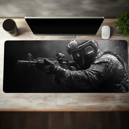Tactical XXL Gaming Mouse Pad FPS Desk Mat Non-Slip Office Smooth Surface Extended