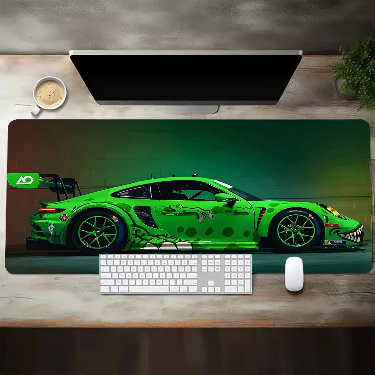 XXL Sports Car Gaming Mouse Pad