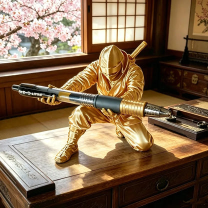 Samurai Pen Holder Desk Organizer Pencil Rack Stationery