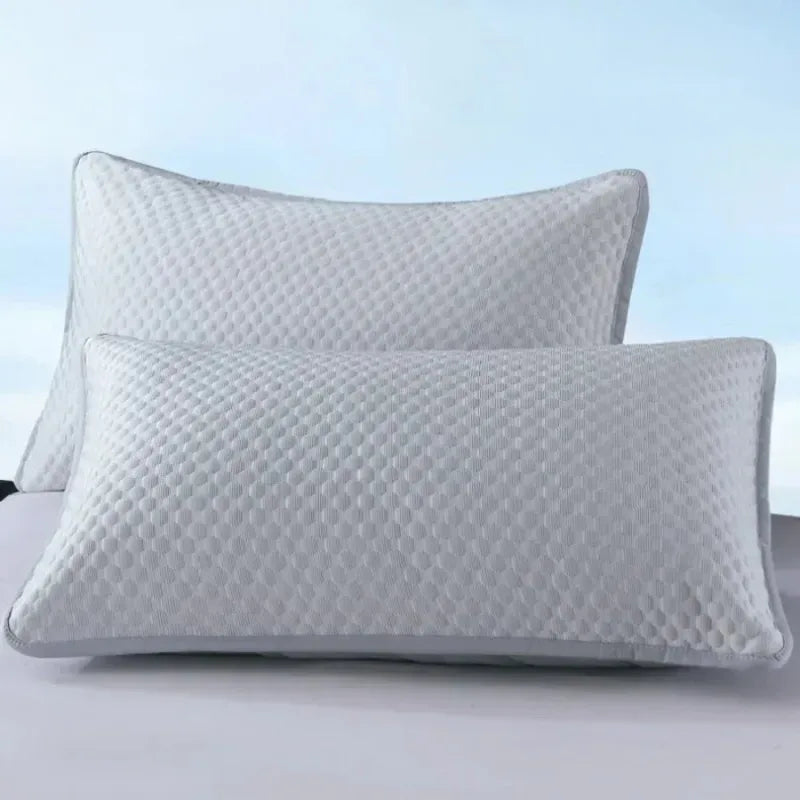 Summer Cooling Pillowcase Solid Color Ice Bean Cool Feeling Air Conditioning Cover Washable