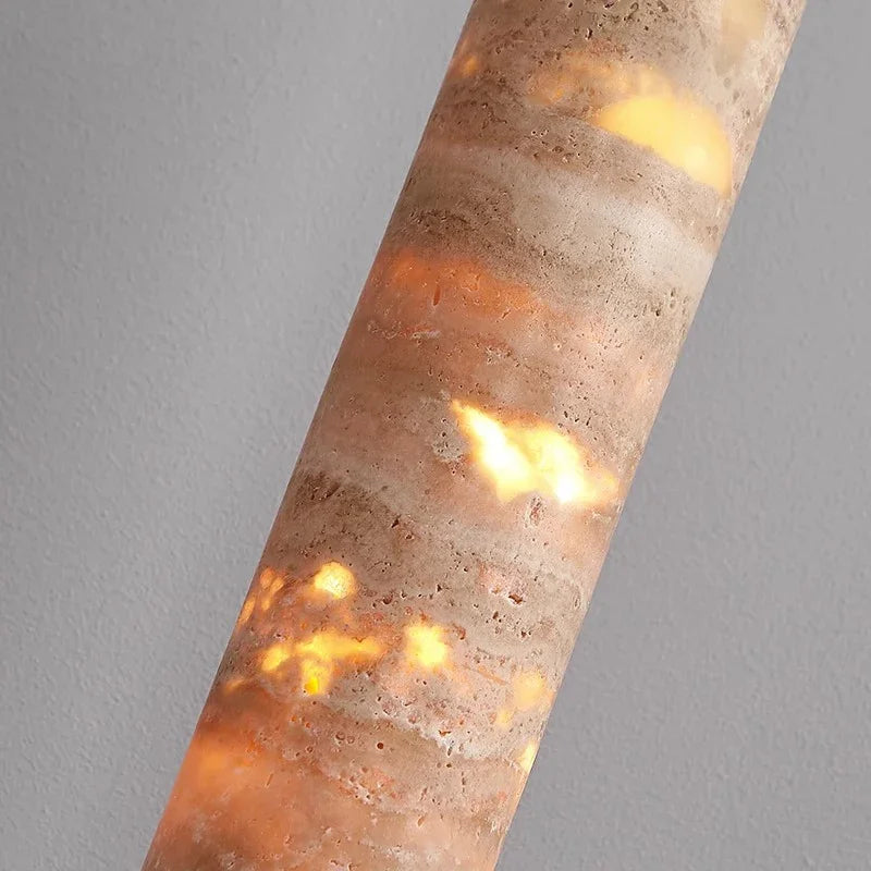 LED Marble Pendant Light Long Strip Chandelier Restaurant Bar Kitchen Island Dining Room Modern