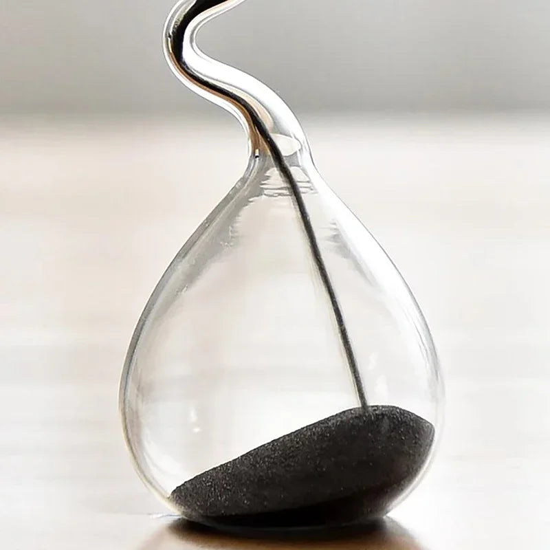 Modern Glass Hourglass Sand Timer Home Decor Ornament