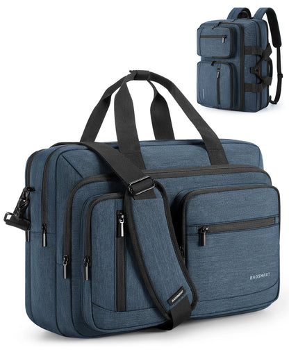 3-In-1 Laptop Bag Briefcase Backpack 17.3 Inch