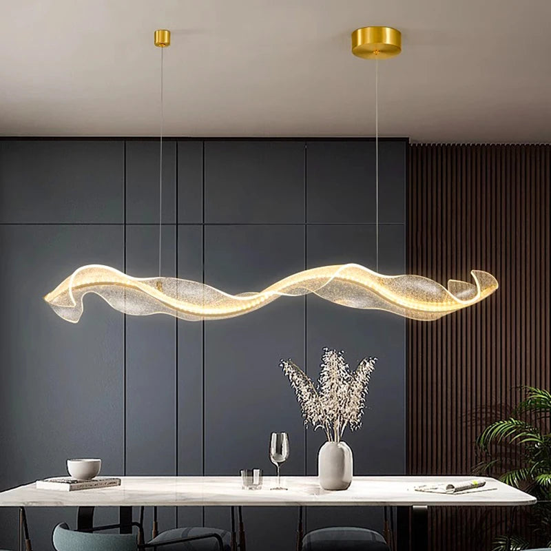Modern home decor led lights pendant light lamps for living room Chandeliers dining hanging indoor