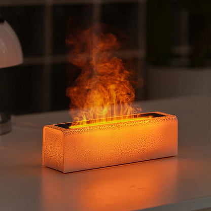 Flame Aroma Diffuser and Cool Mist Humidifier Real Ambience Two Jobs One Device