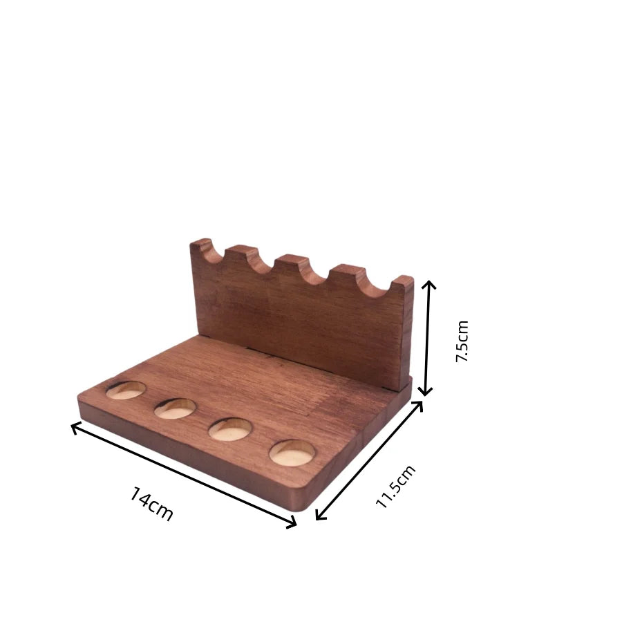 Walnut Wood Desk Organizer