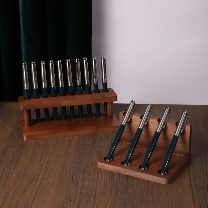 Walnut Wood Desk Organizer