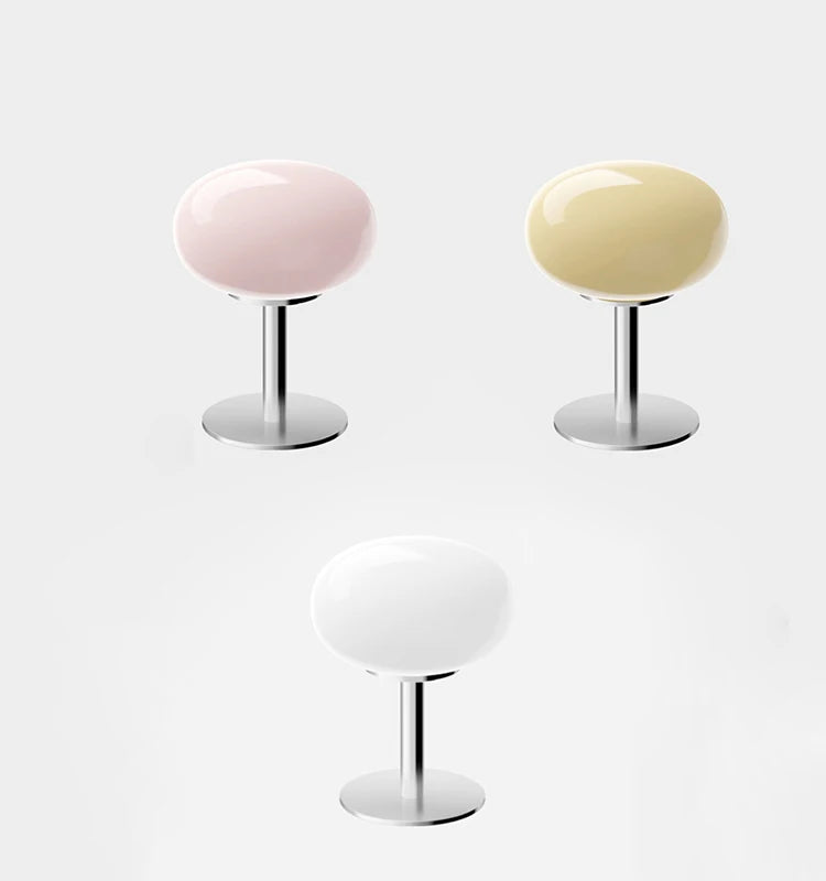 Macaron Dimmable Glass Bedside Lamp