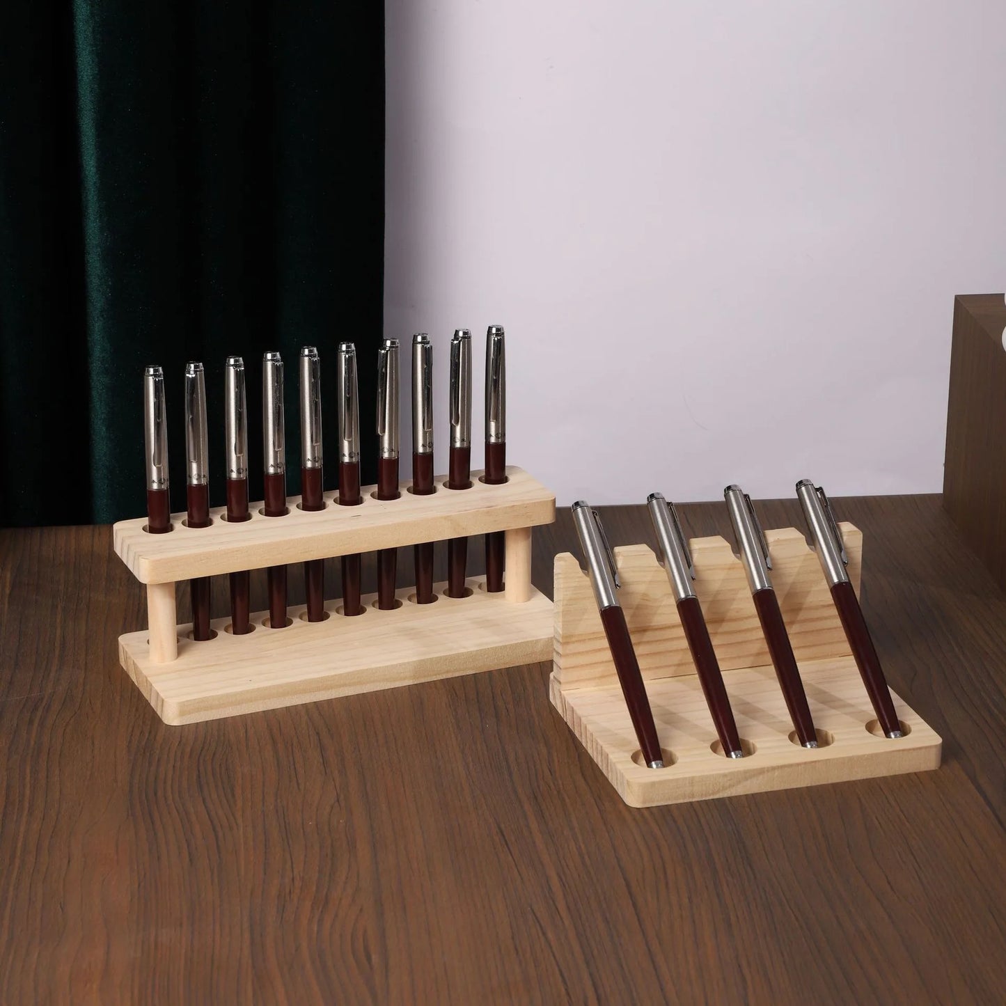 Walnut Wood Desk Organizer