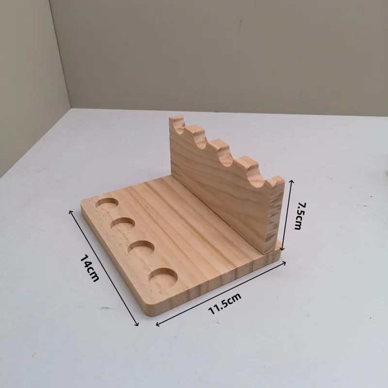 Walnut Wood Desk Organizer