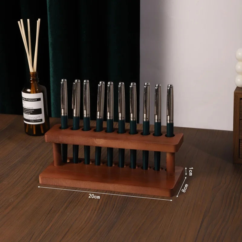 Walnut Wood Desk Organizer