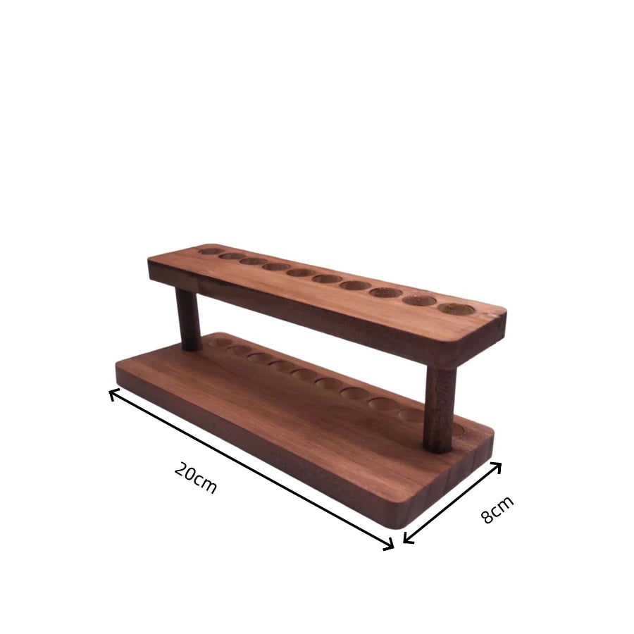 Walnut Wood Desk Organizer