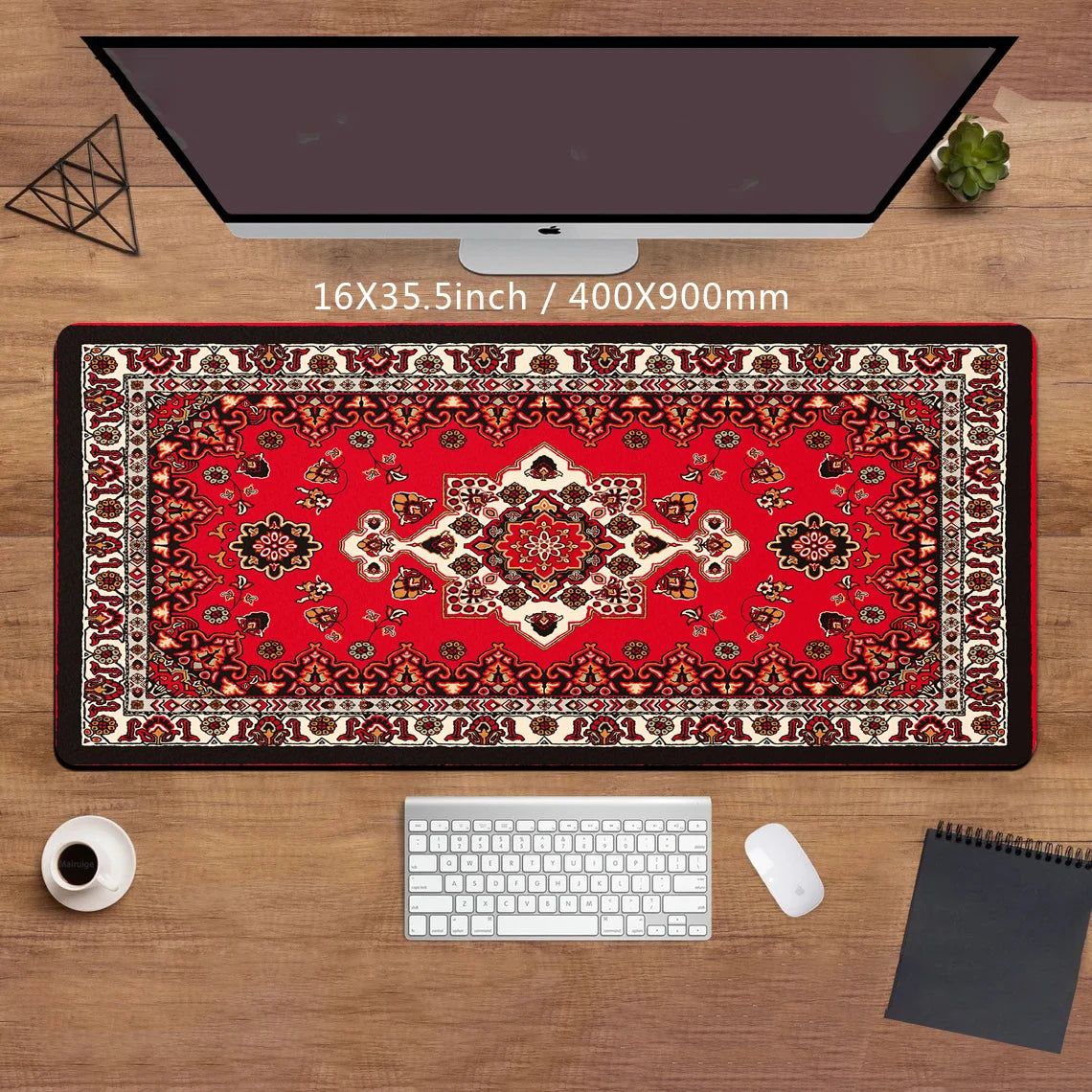 XXL Mouse Pad – Non-Slip Stitched Edge Desk Mat for Office & Gaming