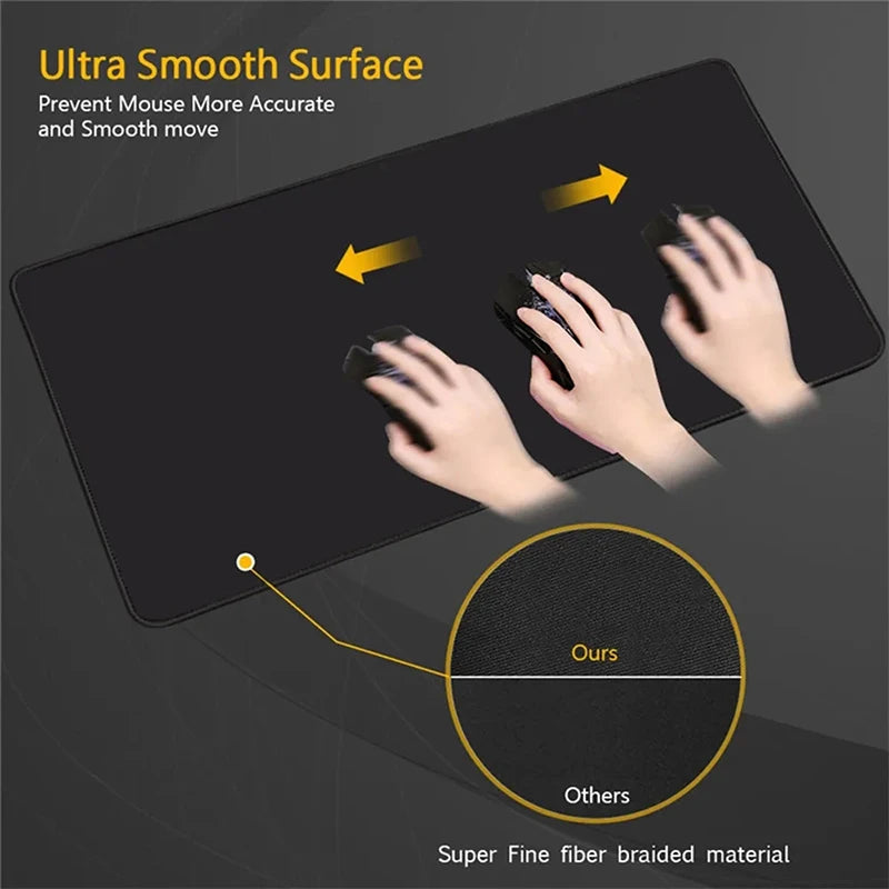 Anime Gaming Mouse Pad – XXL Non-Slip Rubber Desk Mat Multi-Size