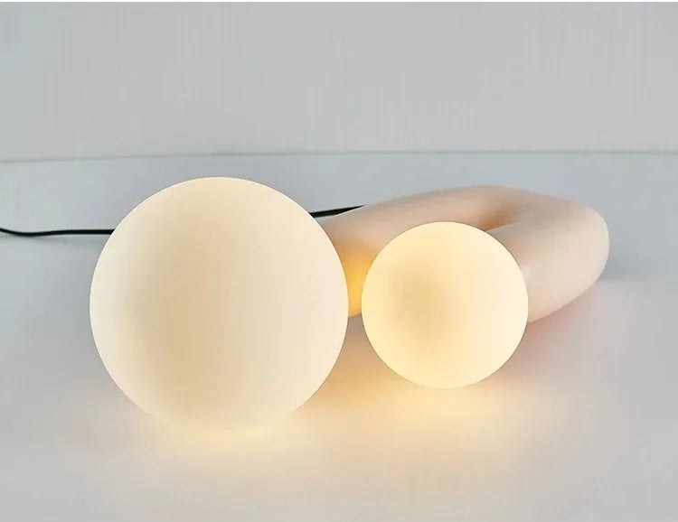 Nordic Art Glass Table Lamp