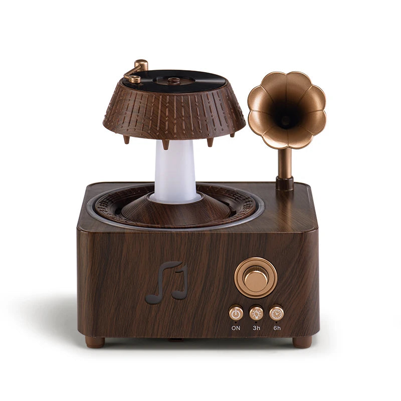 Raindrop Rotating Aroma Diffuser 250ml RGB Remote