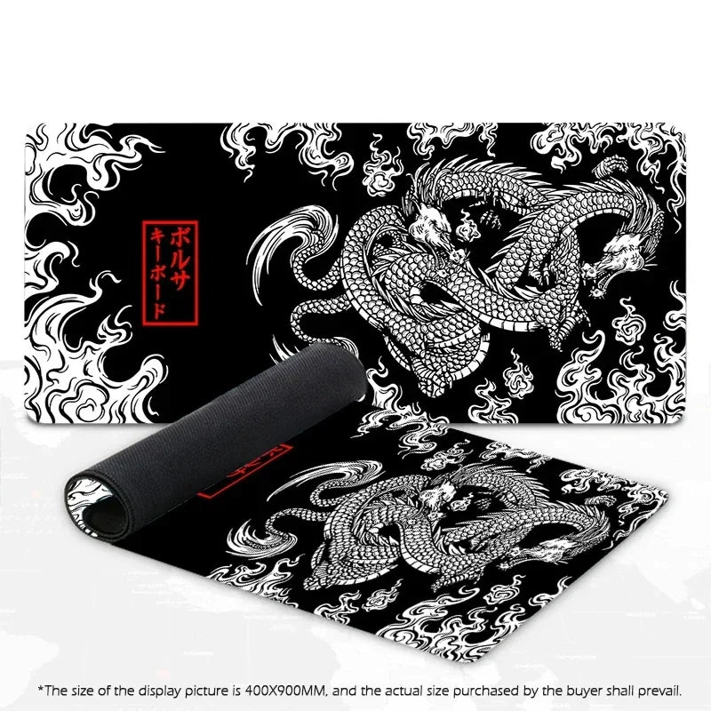 Japanese Dragon Gaming Mouse Pad – Anime XXL Desk Mat