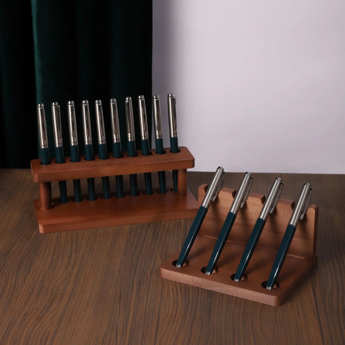 Walnut Wood Desk Organizer
