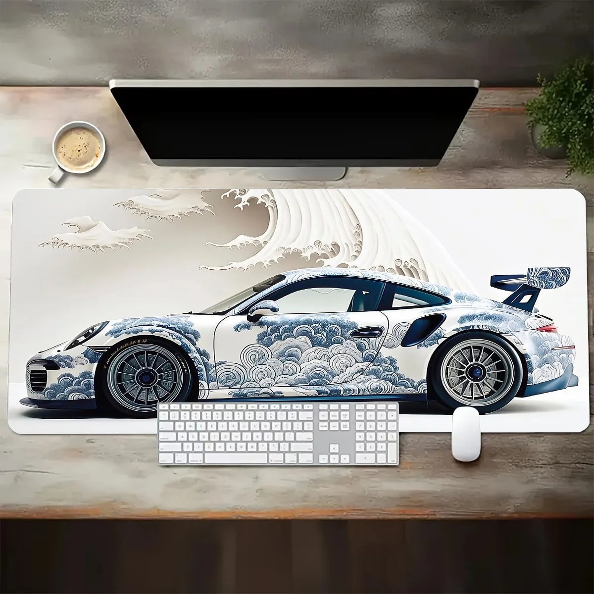 XXL Sports Car Gaming Mouse Pad