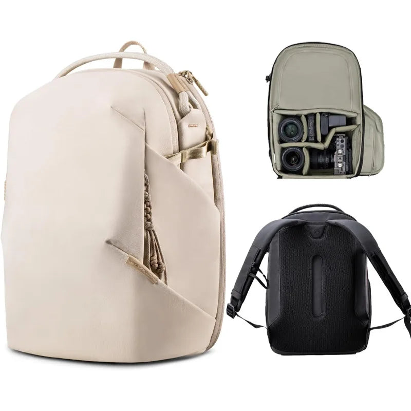 Camera Backpack 16L 22L Water-Resistant Photography Bag