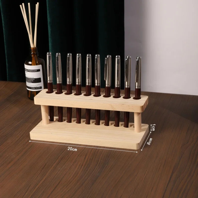 Walnut Wood Desk Organizer