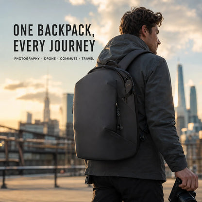 Camera Backpack 16L 22L Water-Resistant Photography Bag