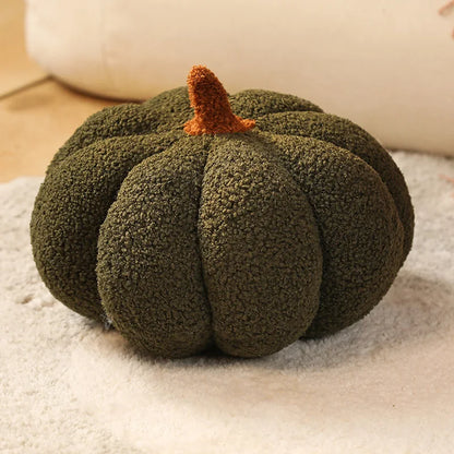Plush Seat Cushion Cute Pumpkin Throw Pillow Super Soft Waist Sofa Window Halloween Ornament