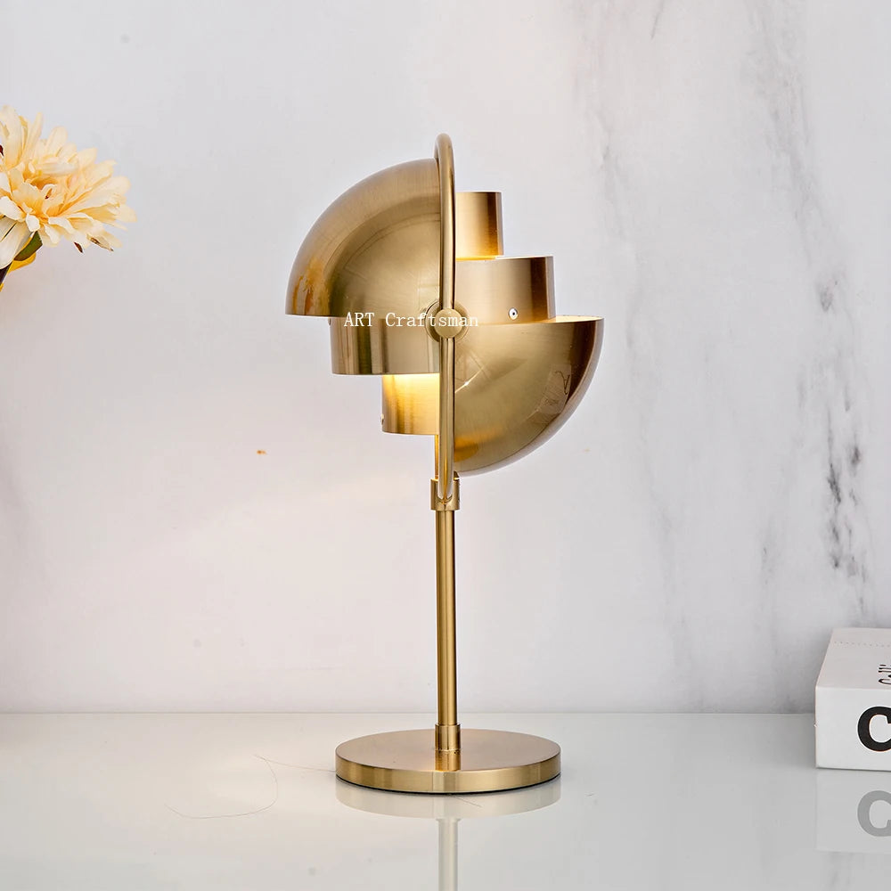 Classic Modern Gubi Desk Lamps for Living Room Home Decor Designer Black Gold Metal Table lamp