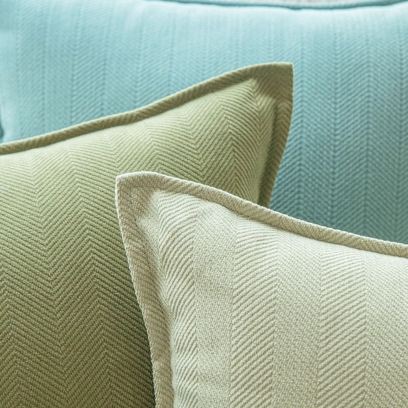 50x70/60x80/70x70CM Large Size Throw Pillow Cover Stripe Solid Waist Cushion Decor Home Decorative
