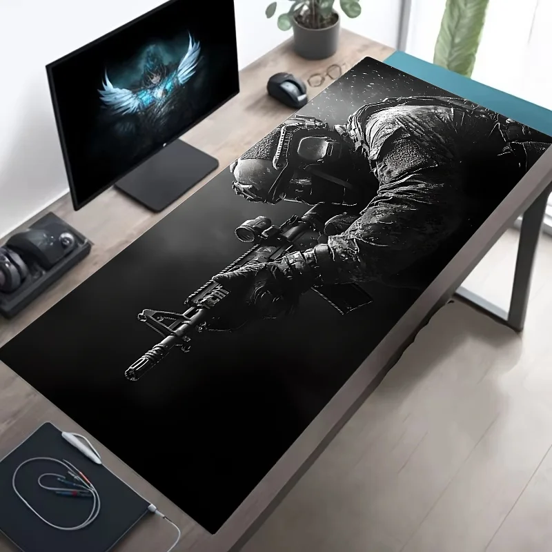Tactical XXL Gaming Mouse Pad FPS Desk Mat Non-Slip Office Smooth Surface Extended