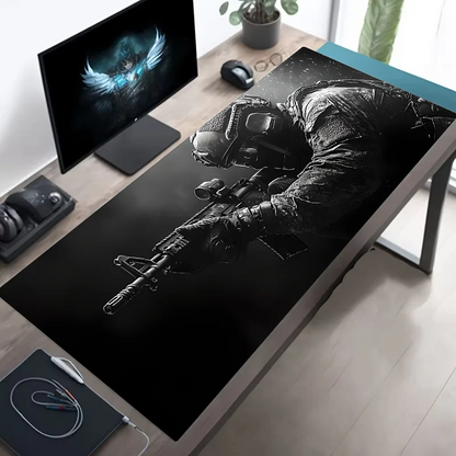 Tactical XXL Gaming Mouse Pad FPS Desk Mat Non-Slip Office Smooth Surface Extended
