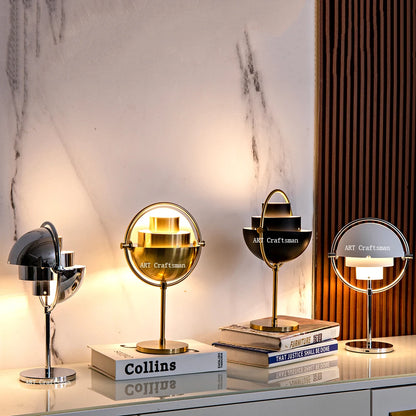 Classic Modern Gubi Desk Lamps for Living Room Home Decor Designer Black Gold Metal Table lamp