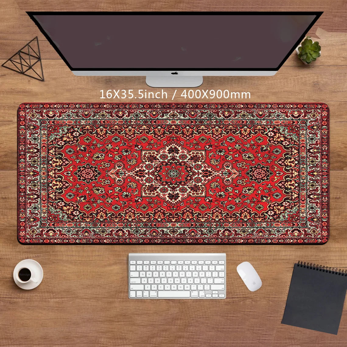 XXL Mouse Pad – Non-Slip Stitched Edge Desk Mat for Office & Gaming