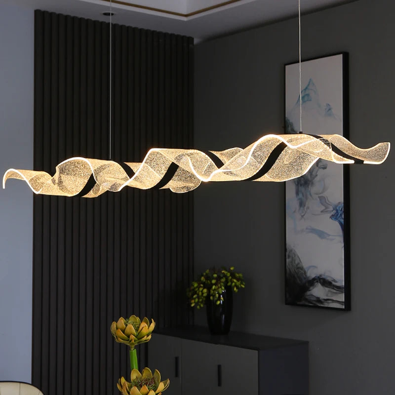 Modern home decor led lights pendant light lamps for living room Chandeliers dining hanging indoor