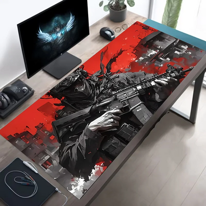 Tactical XXL Gaming Mouse Pad FPS Desk Mat Non-Slip Office Smooth Surface Extended