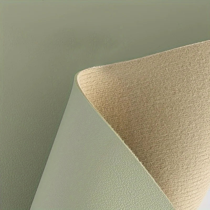 Faux Leather Mouse Pad – Non-Slip Waterproof Office Desk Mat