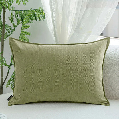 50x70/60x80/70x70CM Large Size Throw Pillow Cover Stripe Solid Waist Cushion Decor Home Decorative