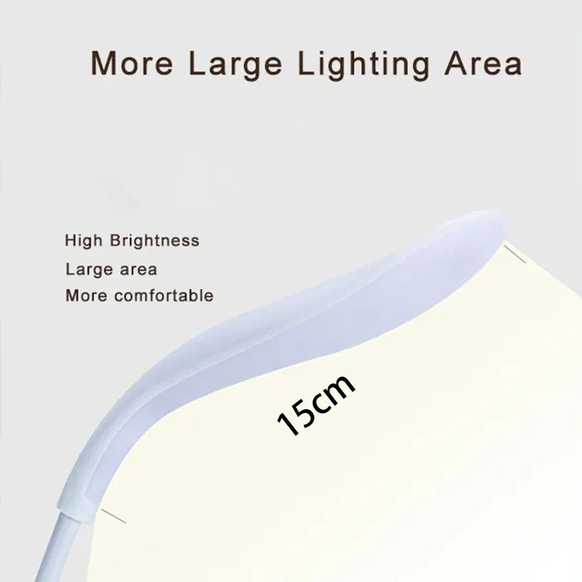 Home Office LED Desk Lamp – USB Touch Dimmer 3 Brightness Levels