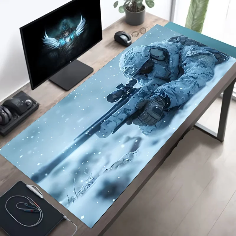 Tactical XXL Gaming Mouse Pad FPS Desk Mat Non-Slip Office Smooth Surface Extended