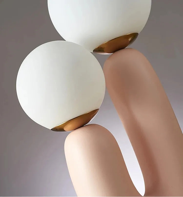 Nordic Art Glass Table Lamp