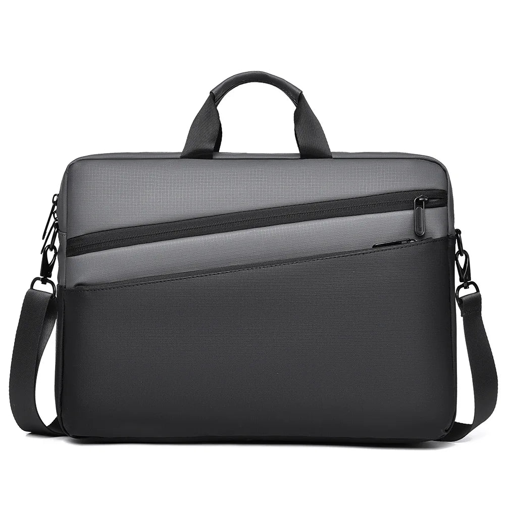 Business PVC Shoulder Messenger Bag Briefcase 15-17 In
